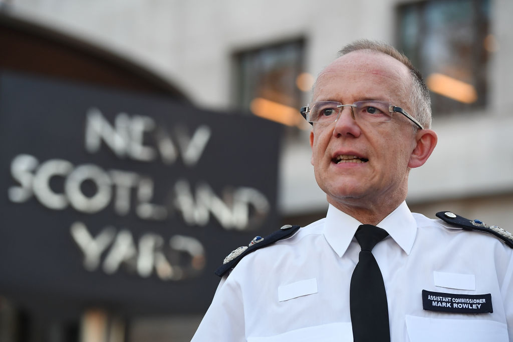 Sir Mark Rowley apologised for the failure of the Metropolitan Police to stop the crimes of David Carrick. (Photo by Chris J Ratcliffe/Getty Images)