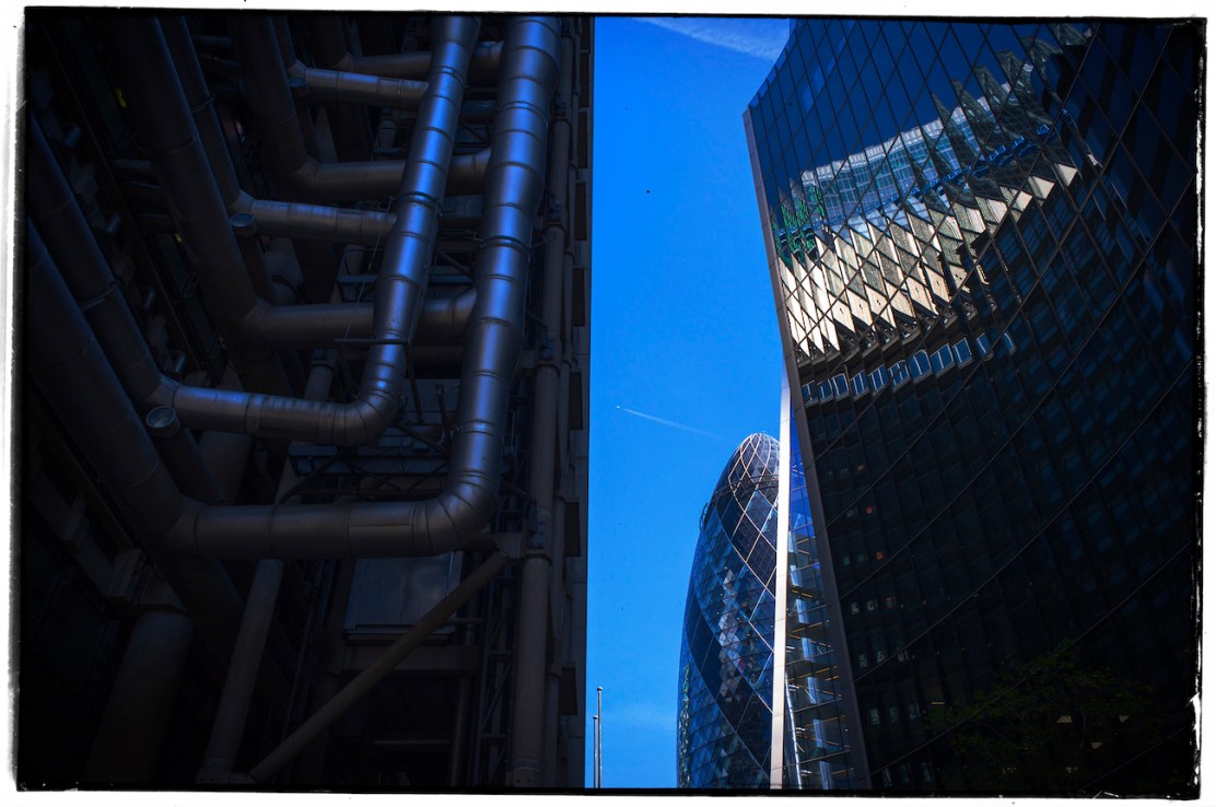 The Gherkin in the background, on an image taken with the Leica M11   (Credit: Andy Blackmore).