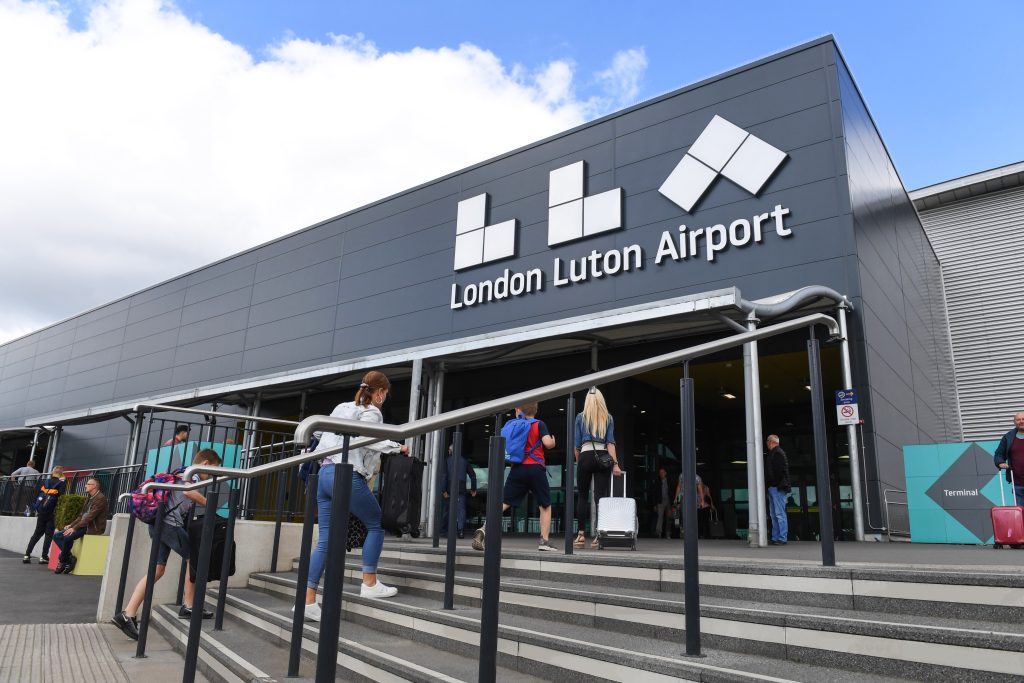 Luton’s busiest Christmas day on record was not enough to return the airport to its former glory, with passenger numbers still significantly lagging behind pre-pandemic levels. (Photo/Luton)