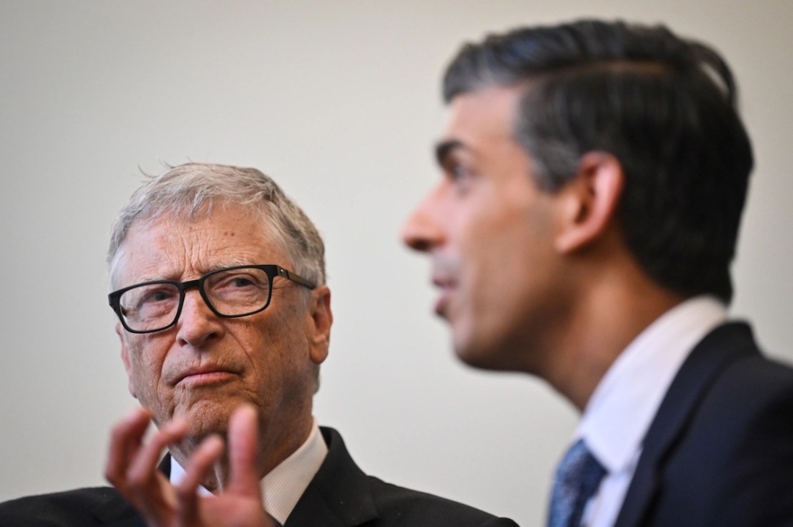 Prime minister Rishi Sunak and billionaire philanthropist Bill Gates will meet again next month