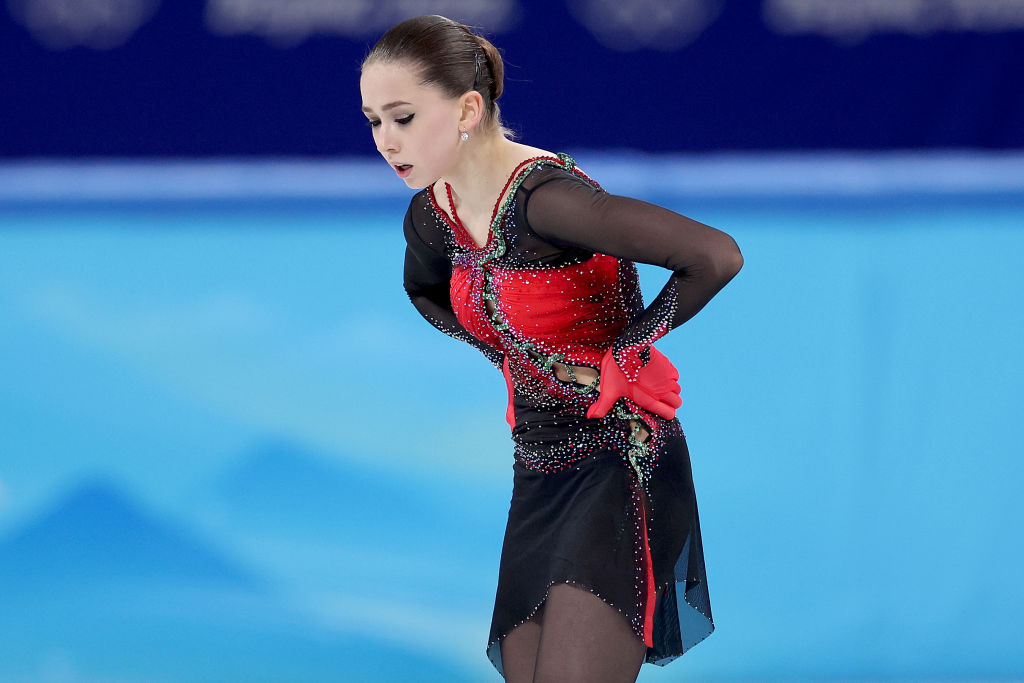 Kamila Valieva helped Russia to win team gold in figure skating, aged 15, at last year's Winter Olympics but it later emerged she had failed a doping test