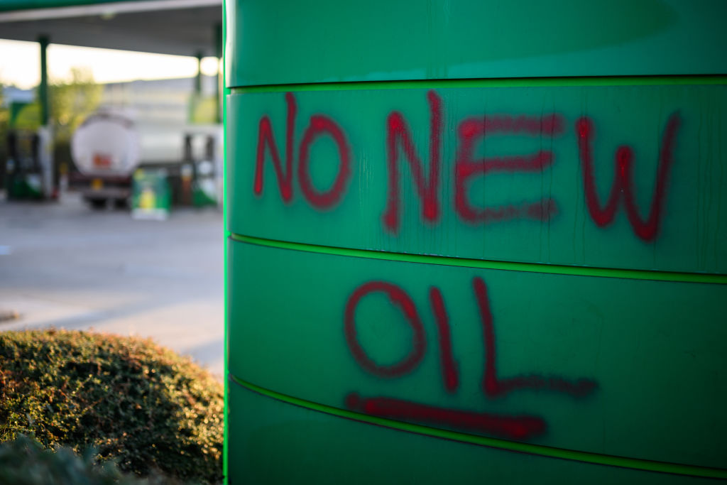 Just Stop Oil Protest Takes Place In West London