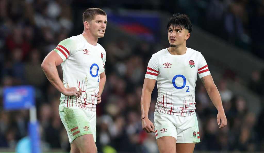 England captain Owen Farrell will partner fly-half Marcus Smith in Saturday's Six Nations Calcutta Cup clash.