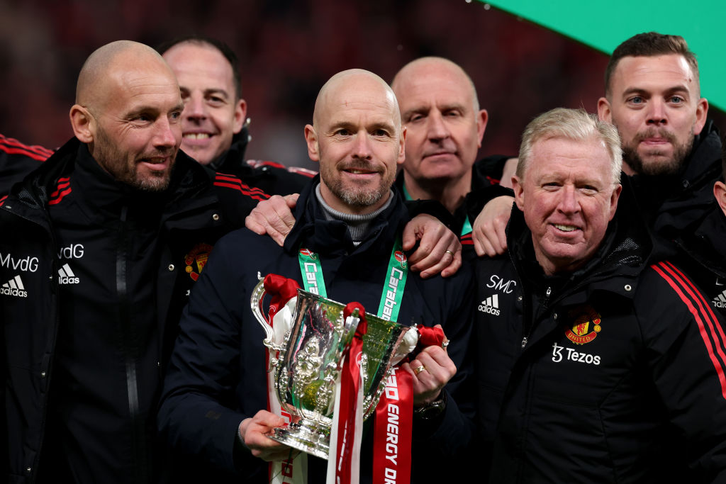 Erik ten Hag ended Manchester United's six-year trophy drought in the Carabao Cup final on Sunday