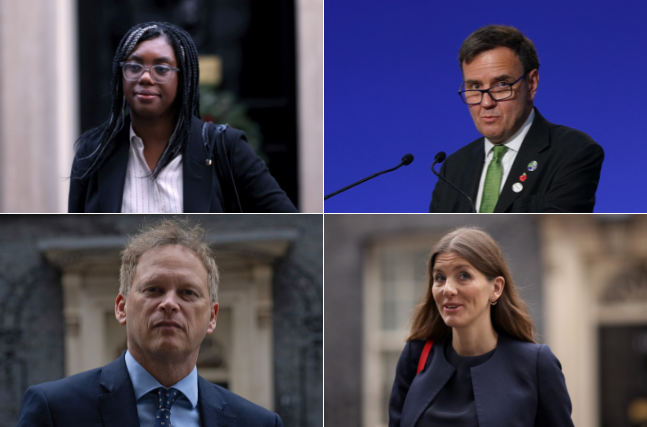 New cabinet appointments: Kemi Badenoch, Greg Hands, Grant Shapps and Michelle Donelan
