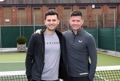 Castore founders Phil (left) and Tom Beahon (right) have gone from City jobs to running a £750m business