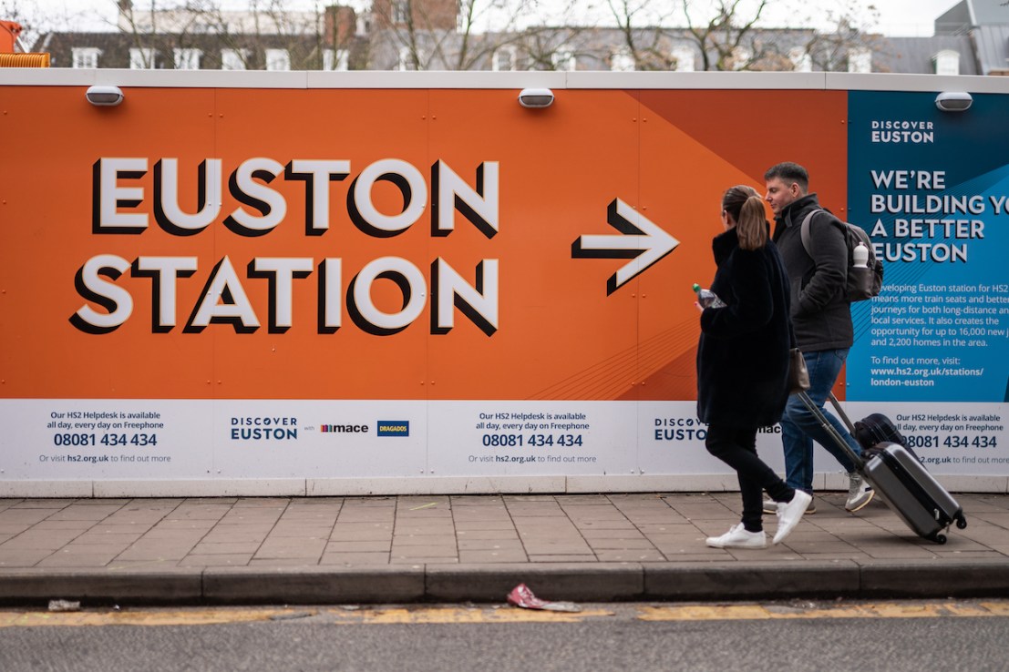 The government outlined the next steps for securing private sector funding for HS2's embattled Euston station in the Spring Budget.