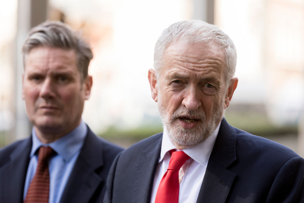 Jeremy Corbyn Meet With Michel Barnier In Brussels