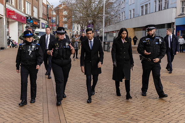 Rishi Sunak Makes A Community Visit In Essex