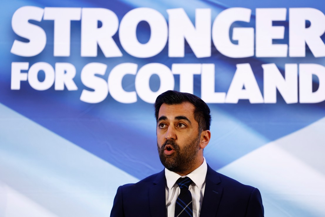 Scotland's First Minister and SNP MSP, Humza Yousaf  (Jeff J Mitchell/Getty Images)