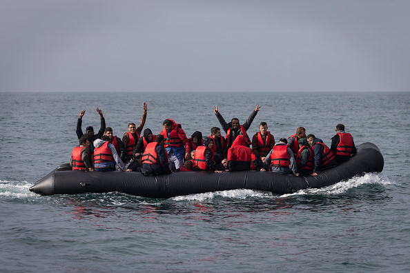 Migrants Continue To Cross The Channel From France