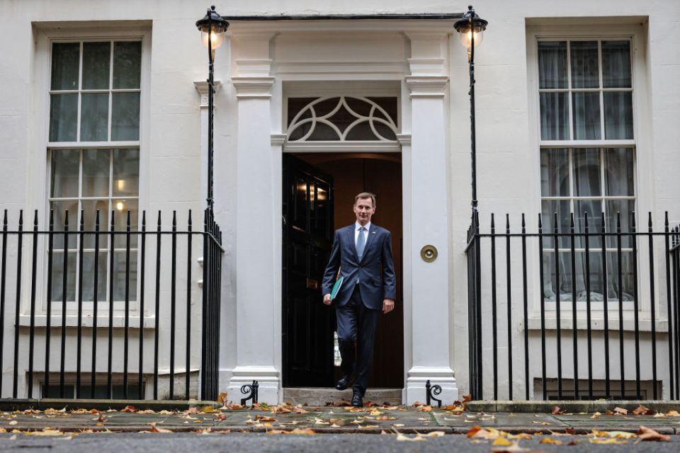 Chancellor Of The Exchequer Jeremy Hunt Presents Autumn Statement