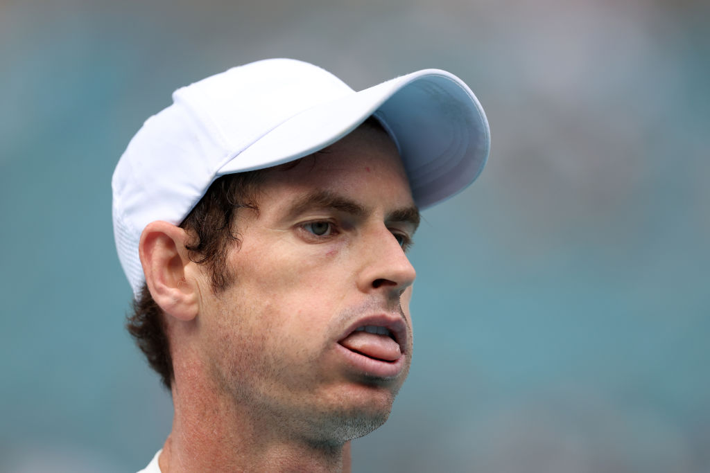 Andy Murray became the seventh Brit to crash out of the Miami Open before the second round in Florida yesterday after losing in the first round in the Sunshine State.
