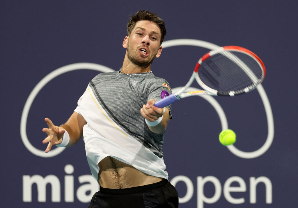 British No1 Cameron Norrie lost in the second round of the Miami Open, the second event of the Sunshine Swing