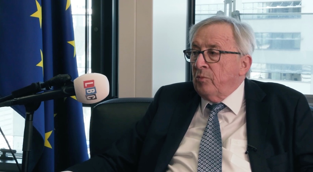 UK should restore freedom of movement, says Jean-Claude Juncker on Tonight with Andrew Marr 