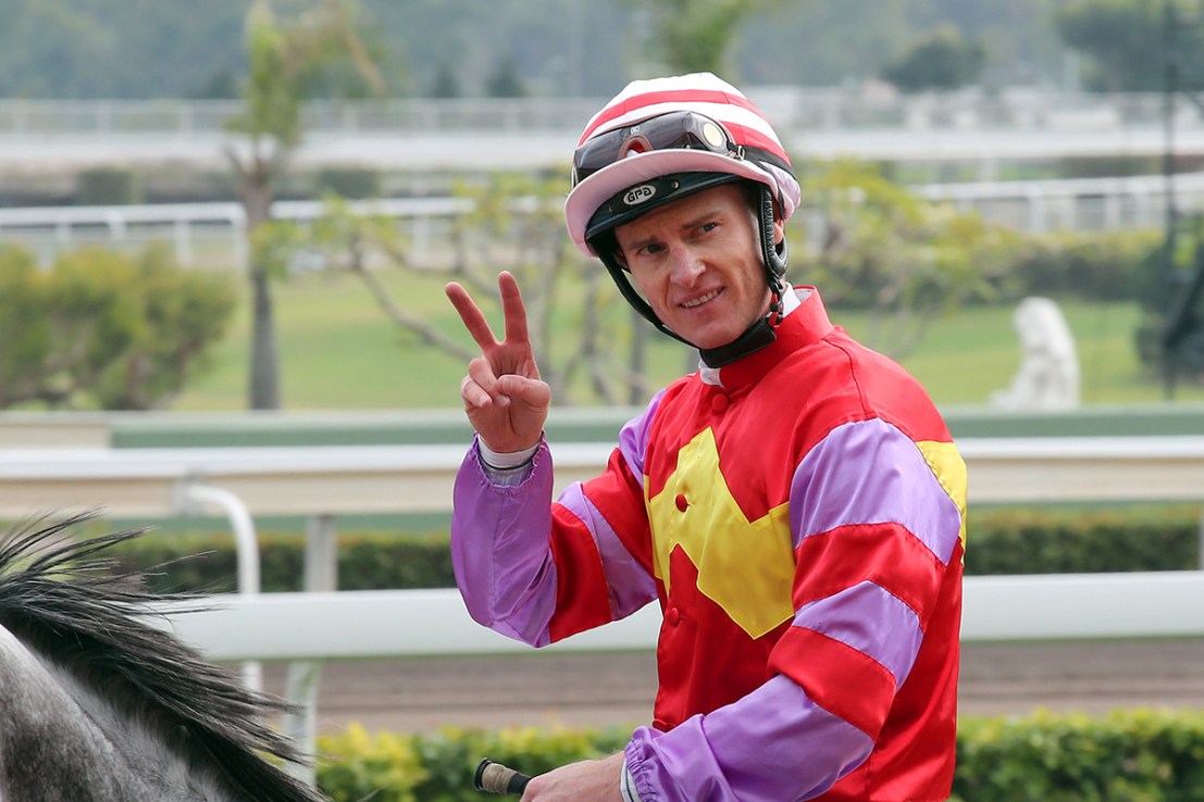 Zac Purton hit the 1,700-winner milestone in Hong Kong last week