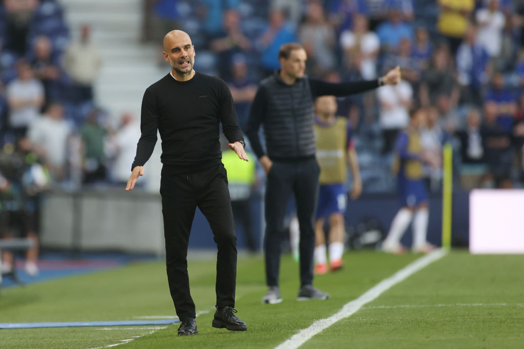 Pep Guardiola's Manchester City lost to Chelsea in the 2021 Champions League final