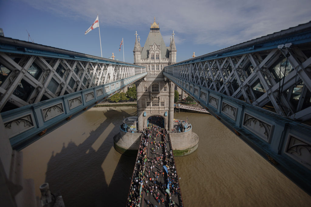 The director of the London Marathon Hugh Brasher has played down the idea of the iconic 26.2-mile event being disrupted by protestors.