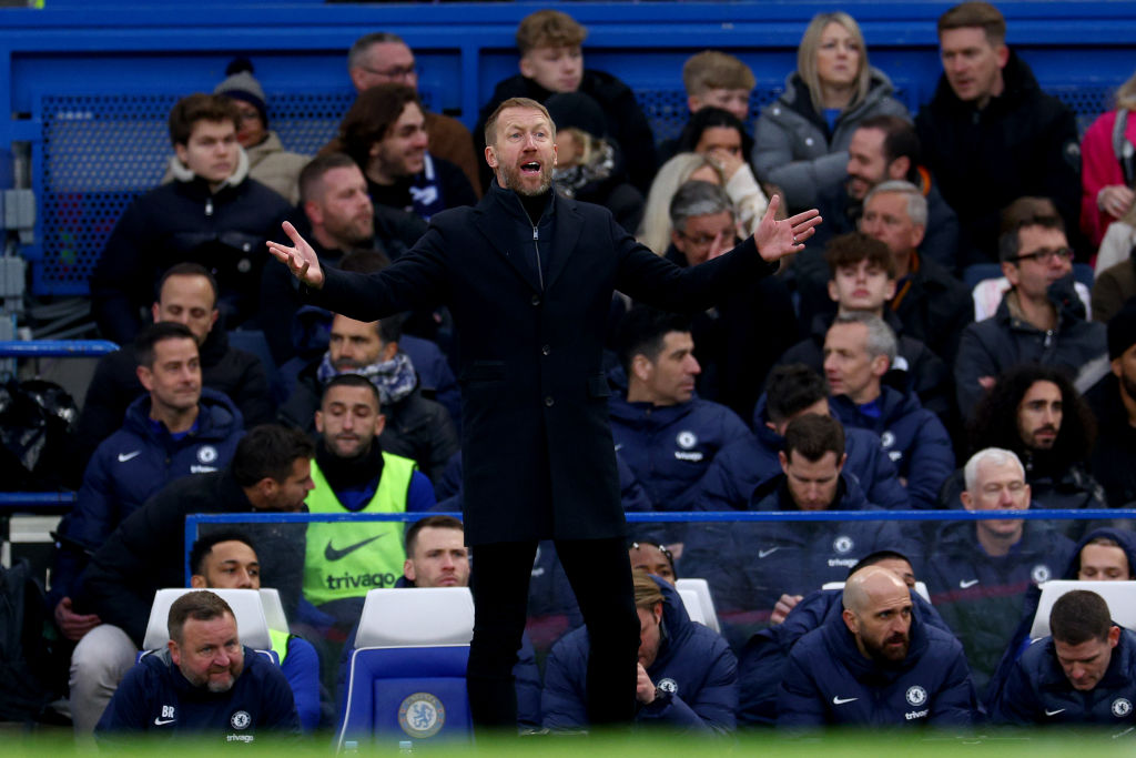 Graham Potter became the 12th Premier League manager of the season to be sacked after Chelsea axed the 47-year-old just hours after Leicester City dismissed Brendan Rodgers.