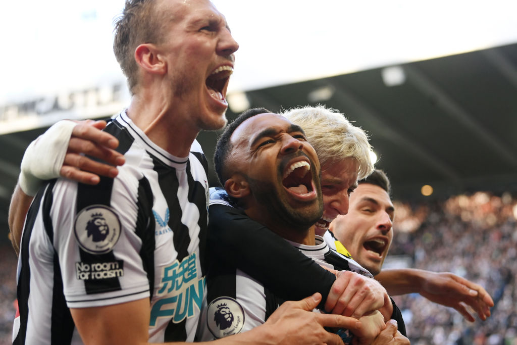 Newcastle United avenged February’s Carabao Cup loss to Manchester United yesterday with a 2-0 win over the same opposition in a result which saw the Magpies move up to third in the Premier League table.