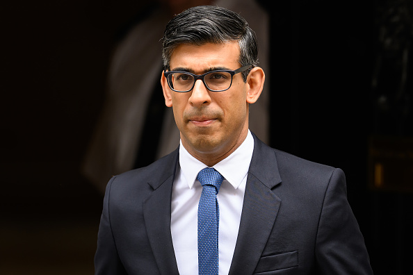 Prime Minister Rishi Suank has described a major investment by Microsoft into UK data centres as a "turning point" for the nation. (Photo by Leon Neal/Getty Images)