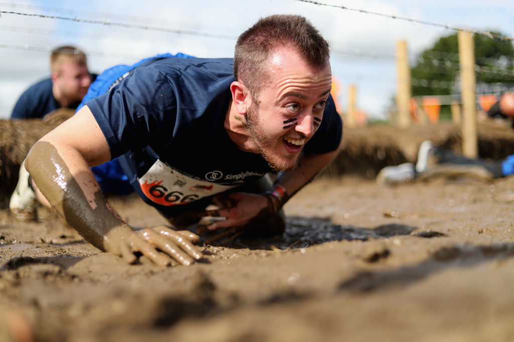Obstacle races such as Tough Mudder may have gained popularity but people are still exercising less, Sport England figures show
