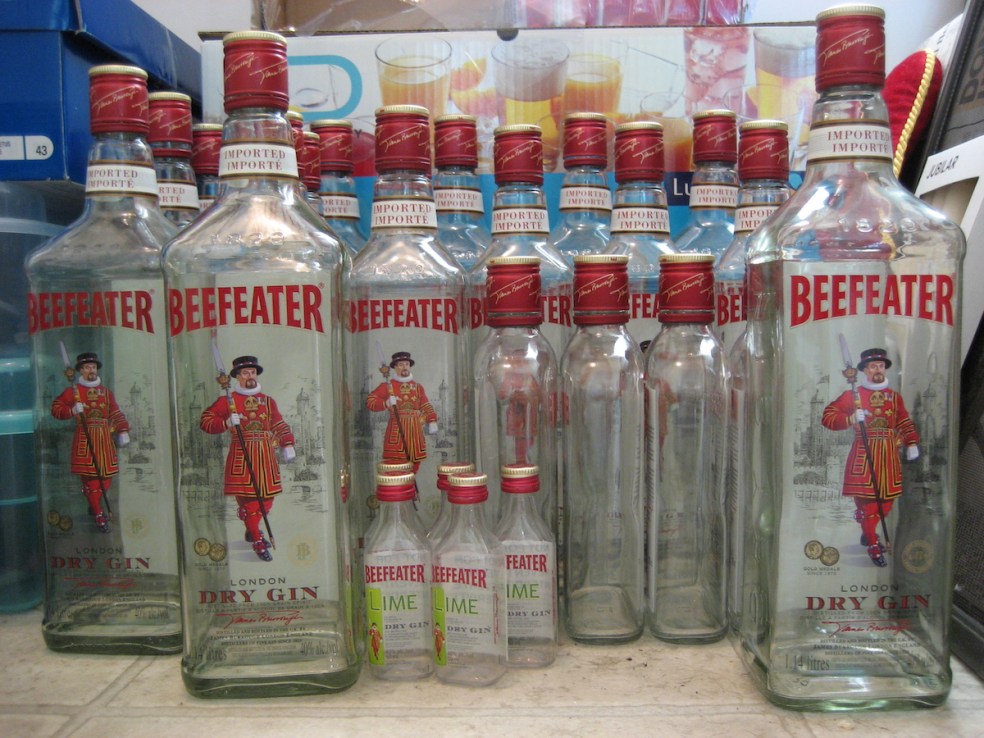 Beefeater gin (Wikipedia/Jefffq at the English Wikipedia)
