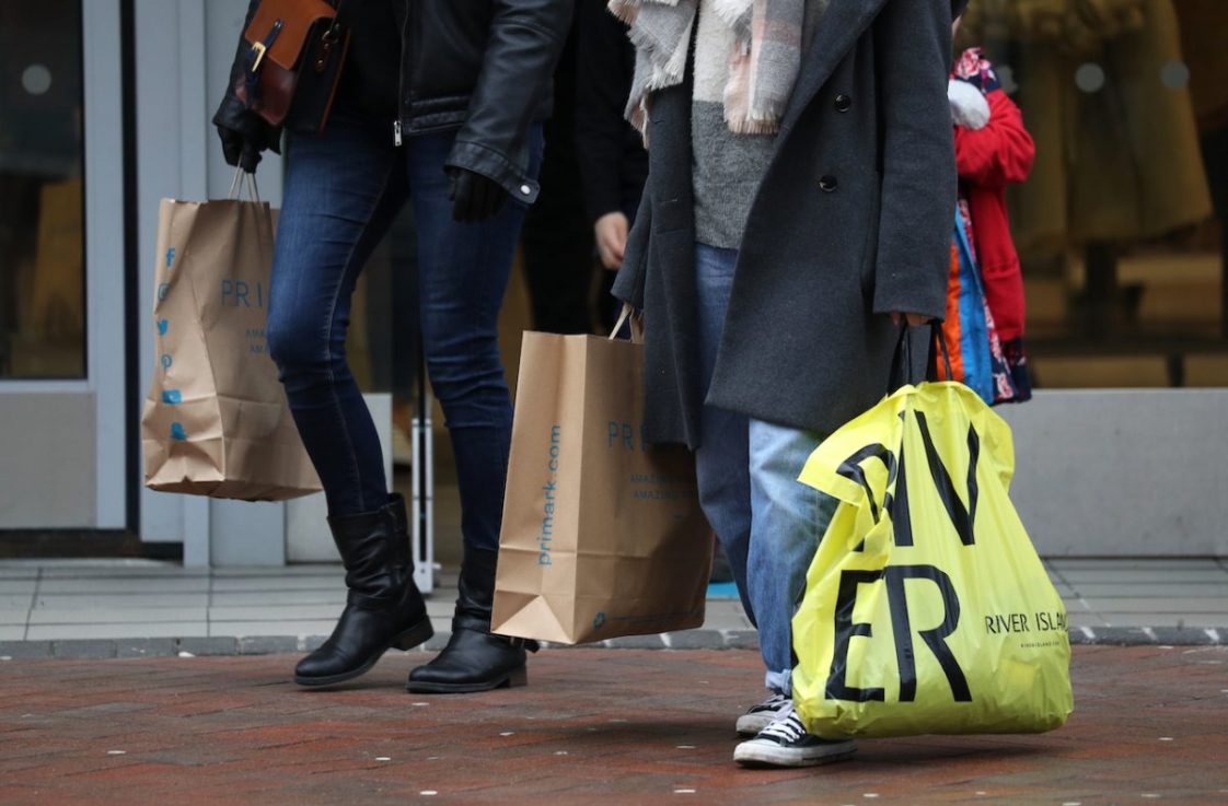 UK consumer confidence improved by two points in April, after laying stagnant in March. 