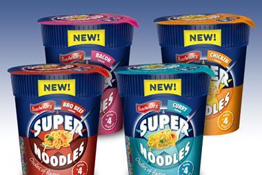 Super Noodles has given a boost to the FTSE 250 outfit Premier Foods