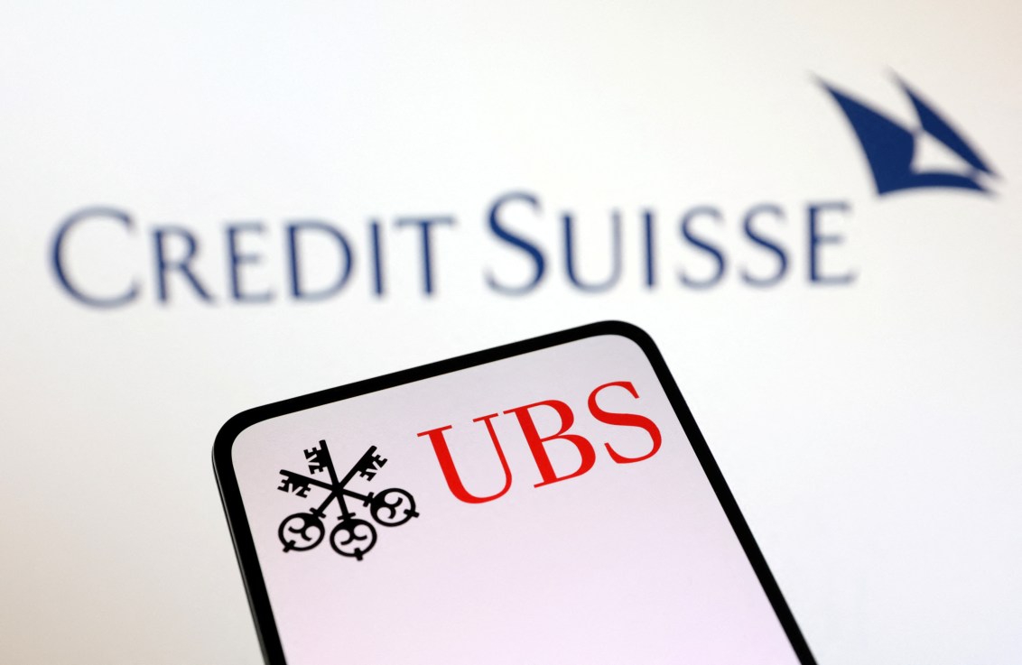 UBS agreed to acquire Credit Suisse for $3.2bn in March 2023.