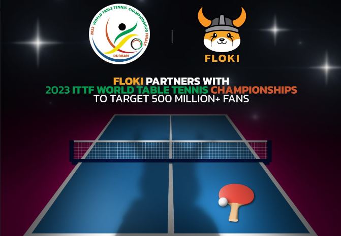 Rising cryptocurrency star Floki has announced a strategic partnership with World Table Tennis (WTT).