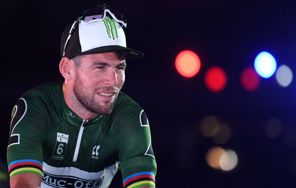 LONDON, ENGLAND - OCTOBER 25:  Mark Cavendish of Great Britain looks on after winning the Madison Chase during Day Four of the London Six Day Race at Lee Valley Velopark Velodrome on October 25, 2019 in London, England. (Photo by Alex Davidson/Getty Images)