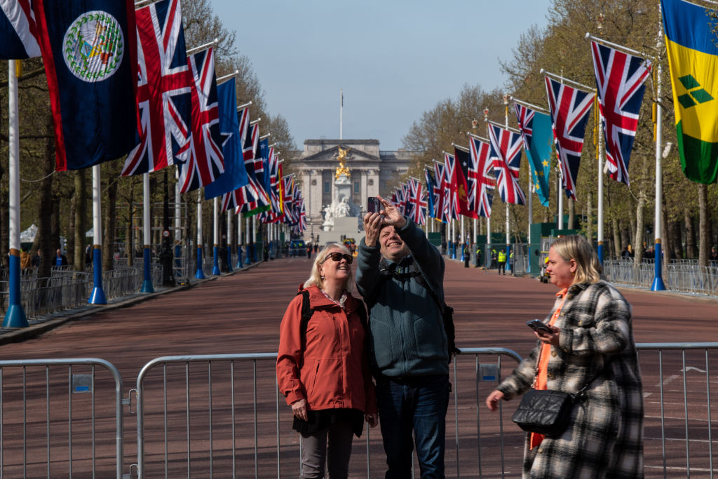 London Prepares For The Coronation Of King Charles III And The Queen Consort