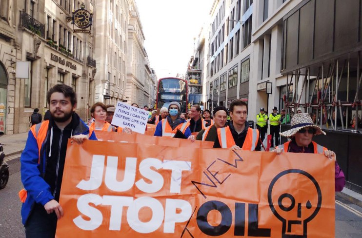Just Stop Oil in the City of London