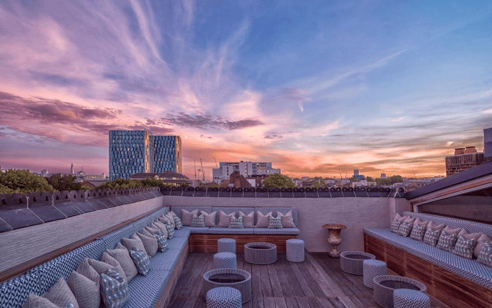 Try this City of London rooftop bar to cool off after hot office days