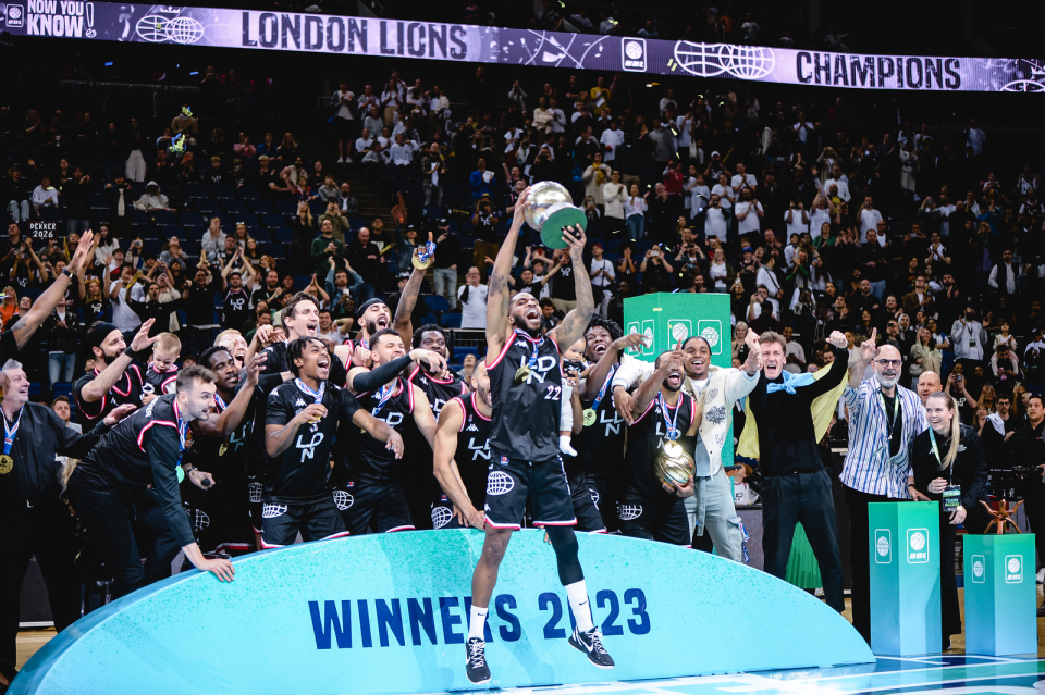 The London Lions completed the domestic basketball double double after both the men’s and women’s teams beat the Leicester Riders in the play-off finals at the O2 Arena.