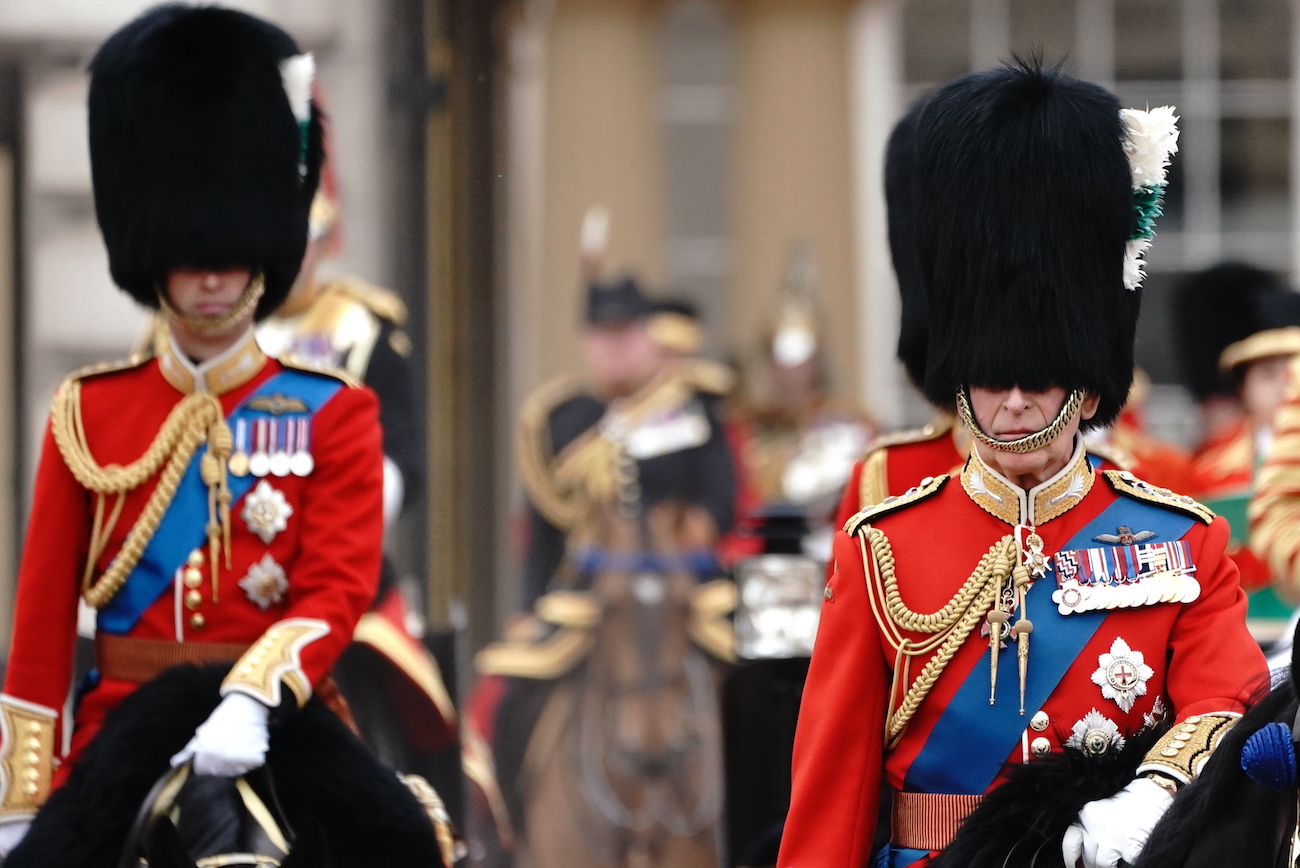 King Charles takes part in first Trooping the Colour as monarch
