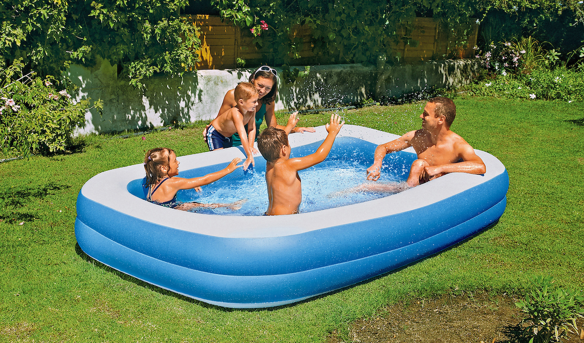 Swimming pool sales have skyrocketed according to Sainsbury's which owns Argos