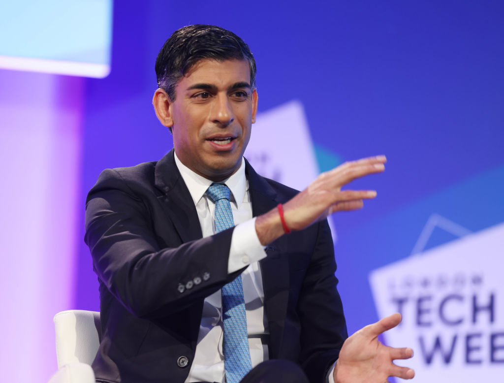 PM Rishi Sunak Speaks At London Tech Week