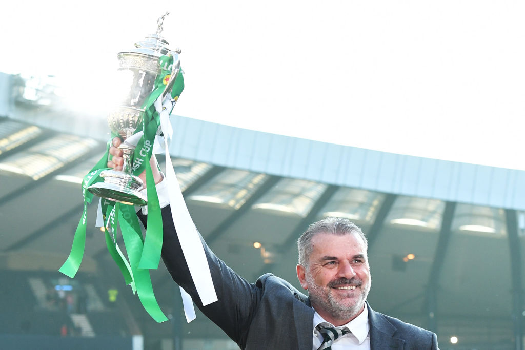 Ange Postecoglou joins Tottenham Hotspur as manager fresh from a treble-winning season at Celtic