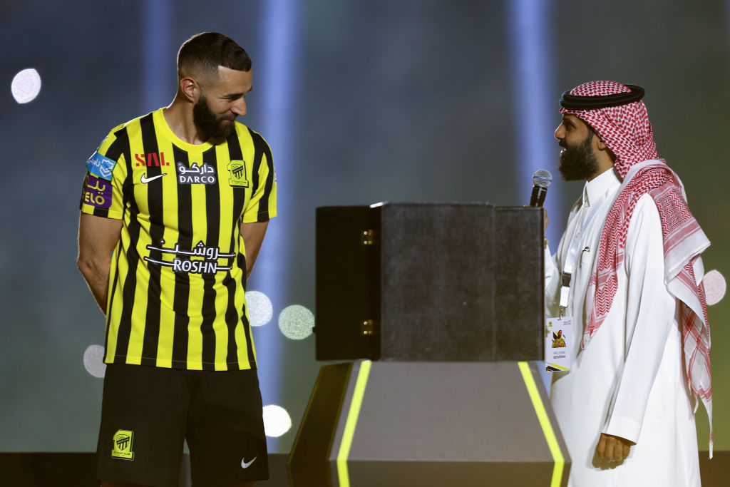 It is difficult not to look to the Saudi Pro League with a sense of admiration. Many will disagree with the methods of the Saudi Arabian clubs – throwing money at players until they nod and accept a transfer to the Middle East – but others will argue that other leagues, especially in Europe, had periods where they did just that.  (Photo by Yasser Bakhsh/Getty Images)