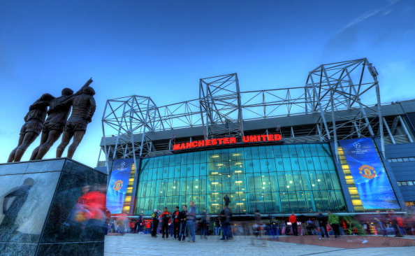 Manchester United is forecasting record revenue of up to £640m as takeover talk rumbles on