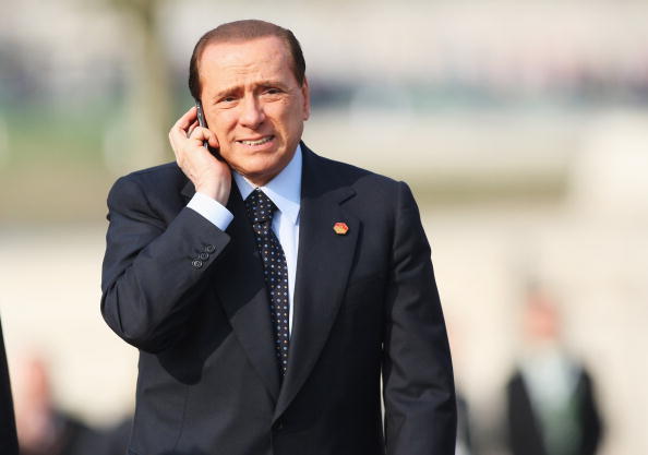 Ex Italian Prime Minister Silvio Berlusconi    (Photo by Ralph Orlowski/Getty Images)