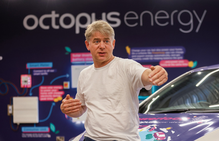 Greg Jackson, chief executive officer of Octopus Energy, is overseeing a huge ramp up in the supplier's customer numbers. Photographer: Chris Ratcliffe/Bloomberg via Getty Images