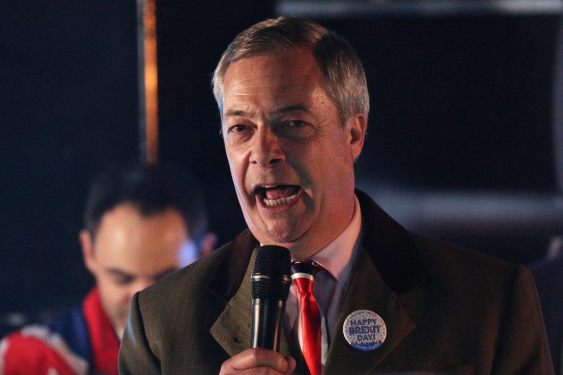 Nigel Farage, leader of Reform UK