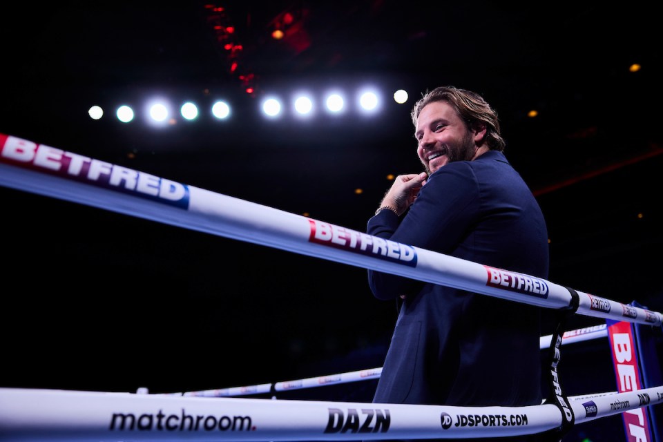 Frank Smith started at Matchroom aged 15 and became CEO of its boxing division in 2018, aged 26 (Picture: Mark Robinson)