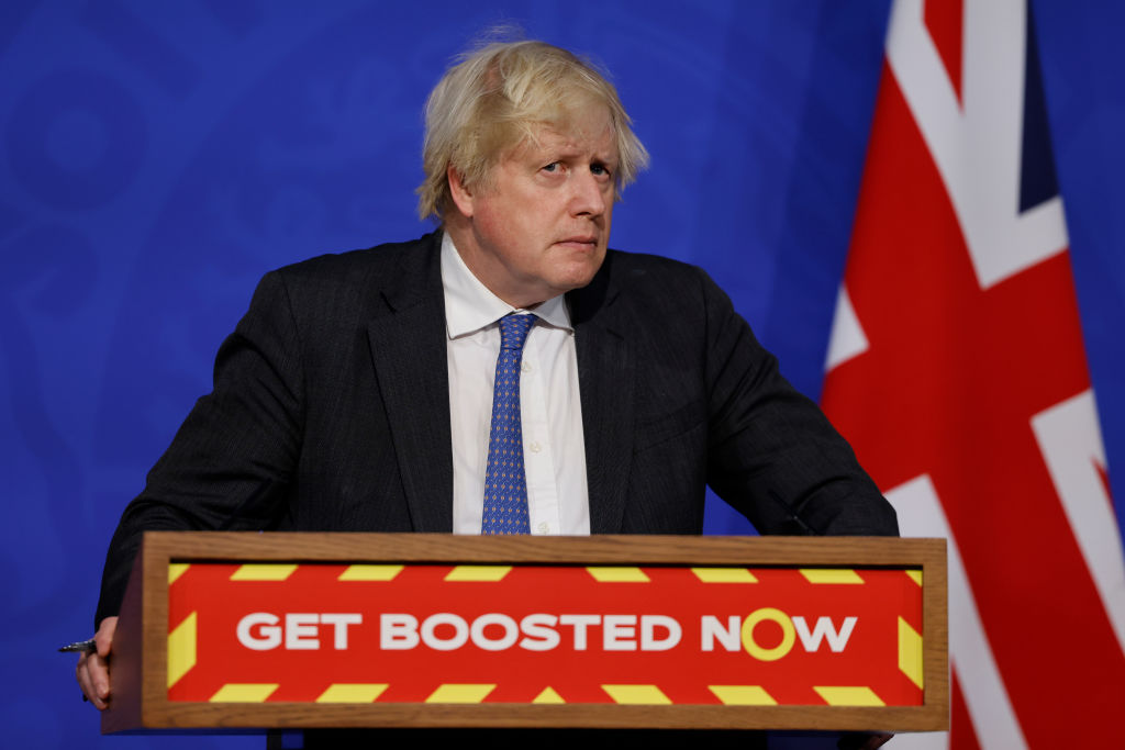 UK PM Holds Covid Press Conference As Fears Over Omicron Variant Grow