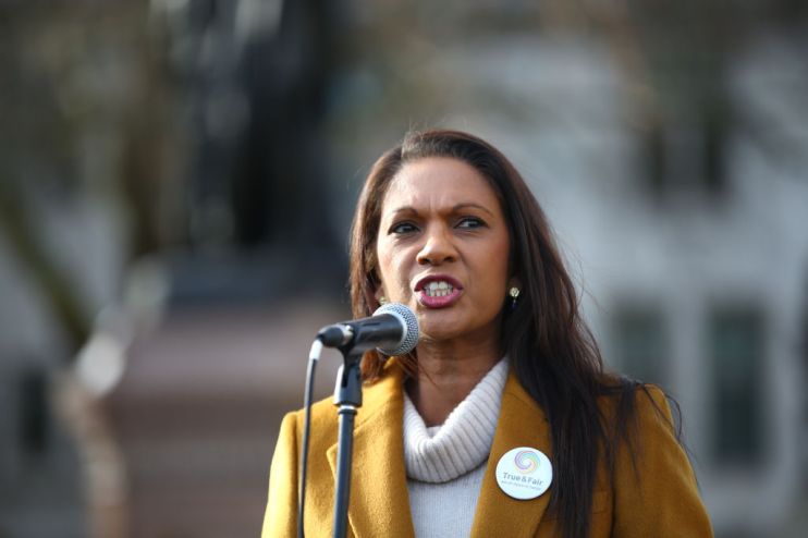Gina Miller, leader of the True & Fair party (Photo by Hollie Adams/Getty Images)