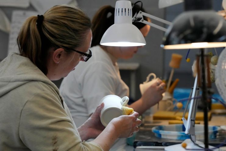 Stoke Factories Produce Commemorative Coronation Chinaware