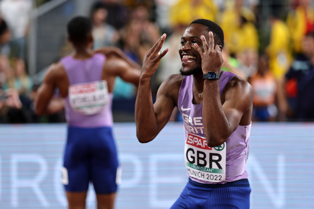 Until very recently you had to go back to the year of the European single market’s founding and just prior to Kylie Minogue’s fifth studio album to find a British man setting a national track and field record in the 100m.
